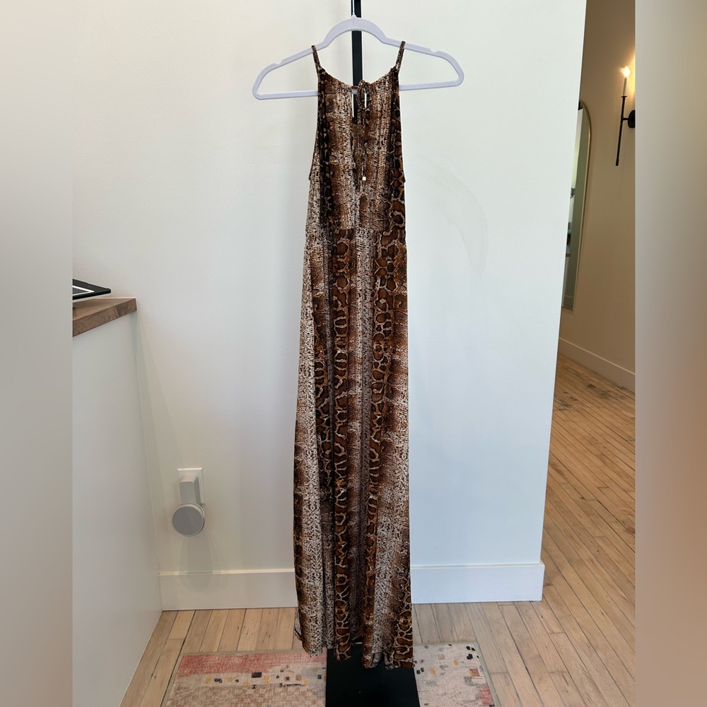 Beautiful Leopard Maxi Dress
